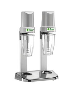 Frullatore Frappè Doppio Bicchieri Lexan Trasparente 550 ml FP2P