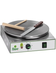 Crepiera Elettrica Piastra Singola Diametro Crepes 35 cm - CRPN