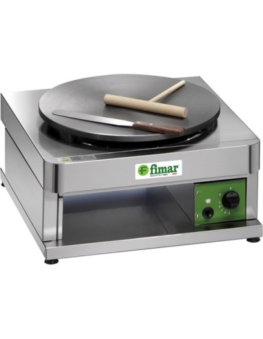 Crepiera a Gas Singola con Diametro Crepes 40 cm - CR400G1 Crepiera a Gas Singola con Diametro Crepes 40 cm - CR400G1