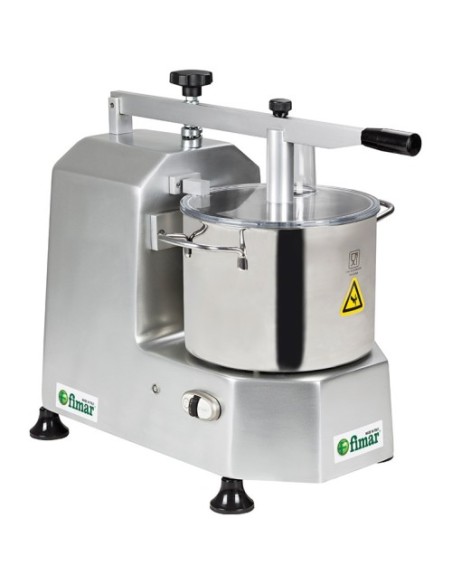 Cutter in Alluminio Anodizzato Variatore - Capacità 5 lt - BC5NV