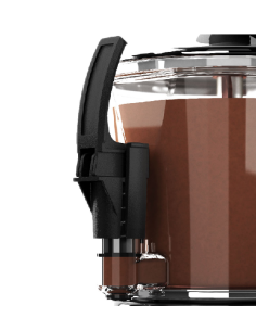 Rubinetto Completo Nero per Cioccolatiera SPM Modello LOLA3