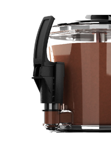 Rubinetto Completo Nero per Cioccolatiera SPM Modello LOLA3 Rubinetto Completo Nero per Cioccolatiera SPM Modello LOLA3