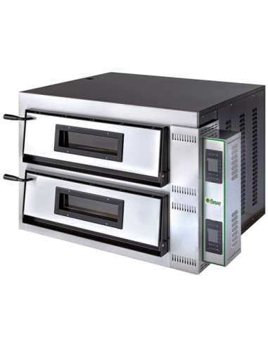 Forno Elettrico Pizza Pannello Digitale 2 Camere Cottura - FMD44 Forno Elettrico Pizza Pannello Digitale 2 Camere Cottura - FMD44