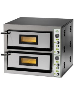 Forno Elettrico Pizza Pannello Meccanico Due Camere Cottura - FME44