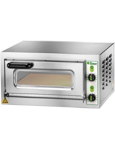 Forno Pizza Elettrico 2 Termostati e Piano Refrattario - MICROV1C Forno Pizza Elettrico 2 Termostati e Piano Refrattario - MICROV1C