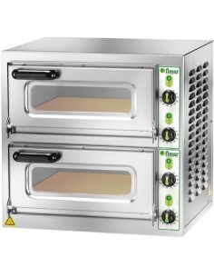 Forno Elettrico Pizza 2 Camere di Cottura Altezza 11 cm - MICROV2C