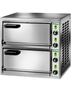 Forno Elettrico Pizza - 2 Camere - Temp: 500° C - MICRO2C
