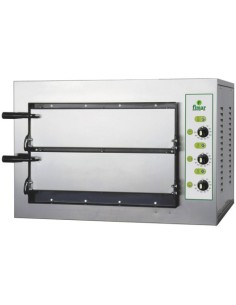 Forno Elettrico Pizza Meccanico 3 Termostati Porta Cieca - MINI