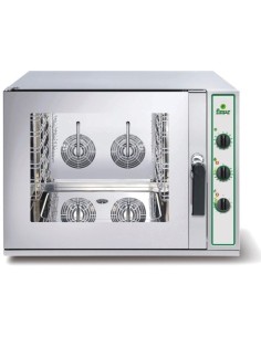 Forno Convezione-Vapore Illuminazione per 4 Teglie 60x40 o GN - TOP4M