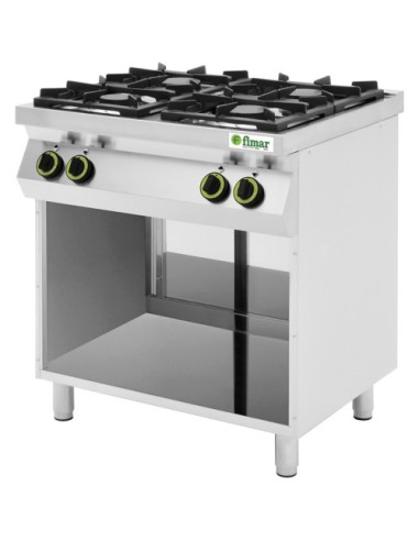 Cucina a Gas GPL 4 Fuochi Accensione Elettrica Vano a Vista - CC74G Cucina a Gas GPL 4 Fuochi Accensione Elettrica Vano a Vista - CC74G