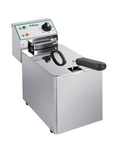 Friggitrice Elettrica Vasca Singola - Capacità Olio 4Lt - FR4N