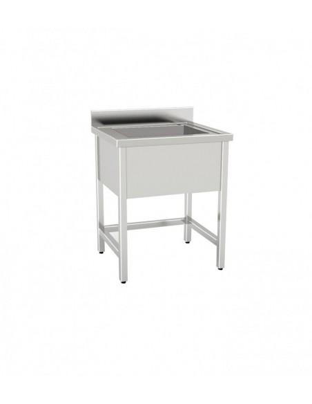 Lavello a Giorno Smontabile cm 80x60x85/95h - Modello ELGE86
