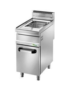 Friggitrice a Gas su Mobile con Rubinetto Capacità Olio 20 Lt - SFM20M