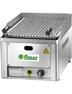 Griglia a Pietra Lavica per Carne, Pesce, Verdure - Metano/Gpl - GL33