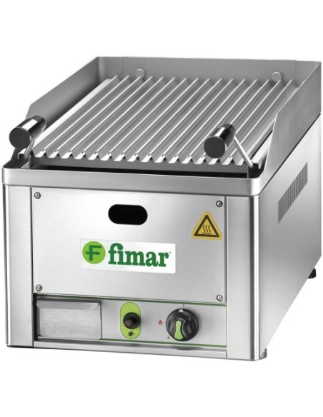 Griglia a Pietra Lavica per Carne, Pesce, Verdure - Metano/Gpl - GL33