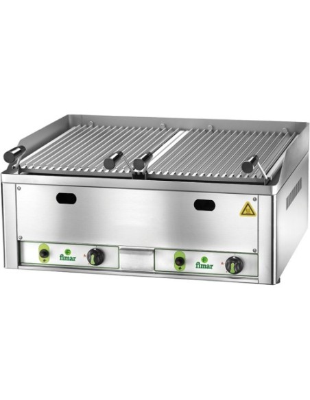 Griglia Pietra Lavica per Cottura Alimenti a Metano/Gpl - GL66