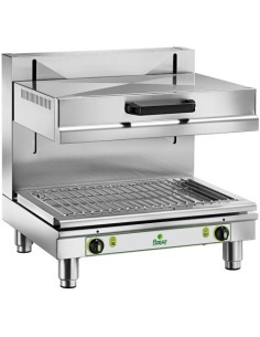 Salamandra con Testa Mobile - Griglia 53x32 cm - SAL600MB