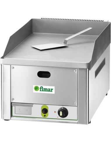 Fry Top a Gas in Acciaio Sabbiato Liscio 1 Bruciatore - FRY1LM Fry Top a Gas in Acciaio Sabbiato Liscio 1 Bruciatore - FRY1LM