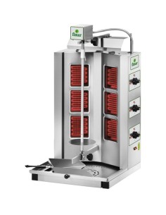 Gyros Elettrico Kebab - Capacità 10÷30 kg - Resistenze 6 - GYR60