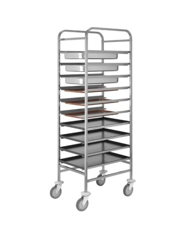 Carrello Portateglie Capacità 10 GN1/1 Teglie 60x40 - CA1650