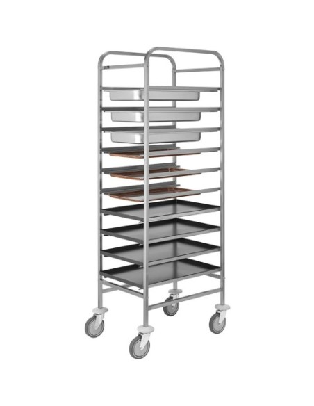 Carrello Portateglie Capacità 10 GN1/1 Teglie 60x40 - CA1650