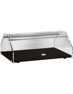 Vetrina Neutra Piano Legno Carbon Dimensioni 53x35x21h - VL4748CA