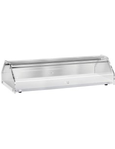 Vetrina Neutra - Base Laccata Bianca - Dim: 85x35x21h cm - VL4749B