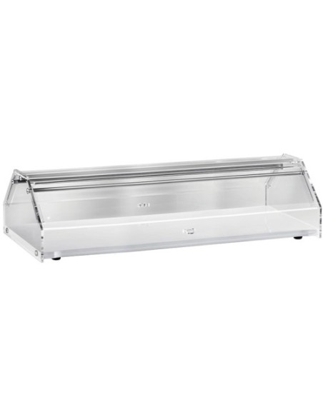 Vetrina Neutra - Base Laccata Bianca - Dim: 85x35x21h cm - VL4749B