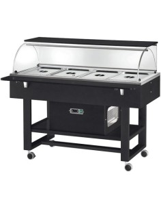 Carrello di Servizio Refrigerato Legno Carbon 4GN 1/1 - ELR2826CA