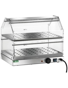 Vetrina Calda da Banco 2 Ripiani Dim: 50x35x40h cm - VBR4752