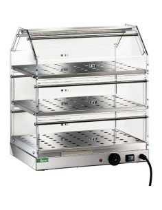 Vetrina Calda da Banco 3 Ripiani Dimensione 50x35x54H cm - VBR4753