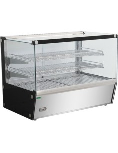 Vetrina Riscaldata da Banco Rettangolare con 2 Griglie - HTH125F