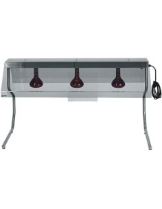 Telaio con 3 Lampade Riscaldanti a Infrarossi per Alimenti - PI4716