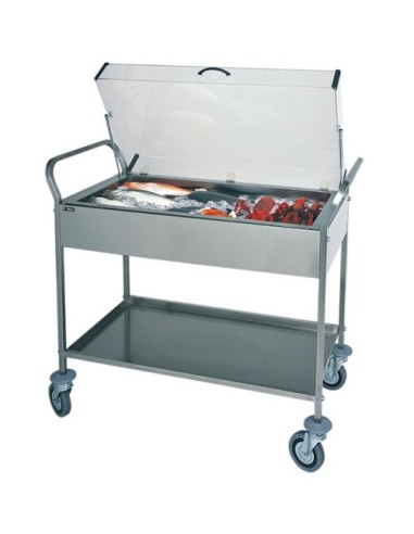 Carrello di servizio con Cupola e 8 Piastre Eutettiche - CA1165