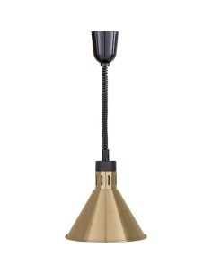 Lampada Riscaldante per Alimenti Oro Diametro 270 mm - HLECD