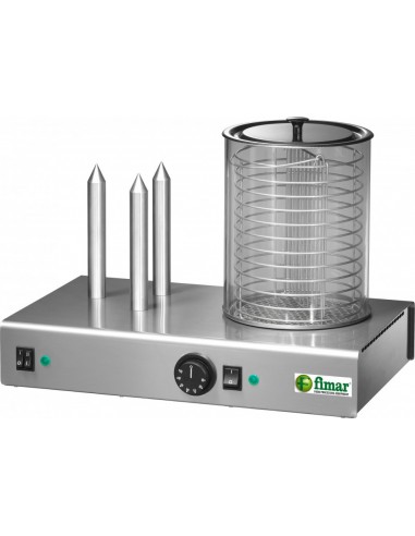 Macchina Cottura Hot Dog - 3 Punzoni - WD3