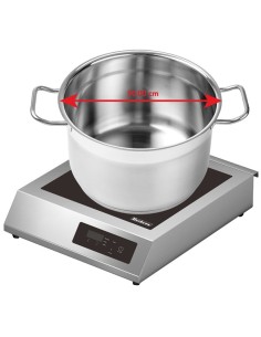 Piastra a Induzione Diametro Pentole da 15 a 50 cm - IND350MAXI