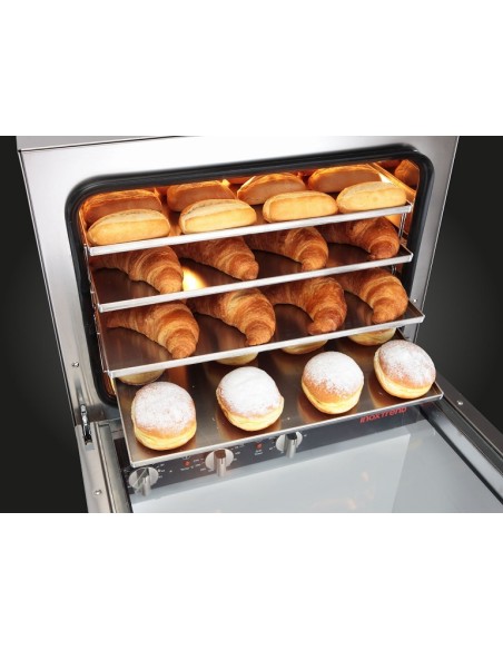 Fornetto Elettrico Snack con Umidificatore Meccanico per 4 Teglie - TGCA404EH