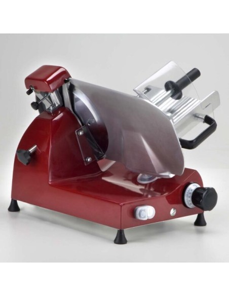 Affettatrice a Gravità Rossa Lama 300 Alluminio Anodizzato - 300ROSSA