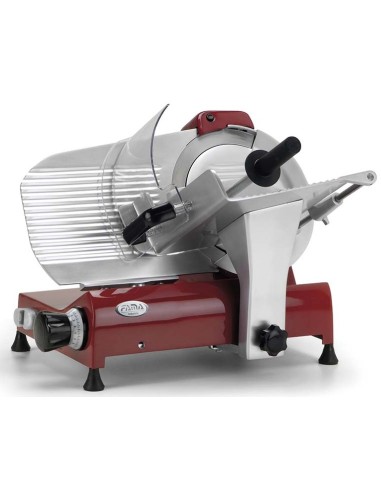 Affettatrice a Gravità Rossa Lama 300 Alluminio Anodizzato - 300ROSSA