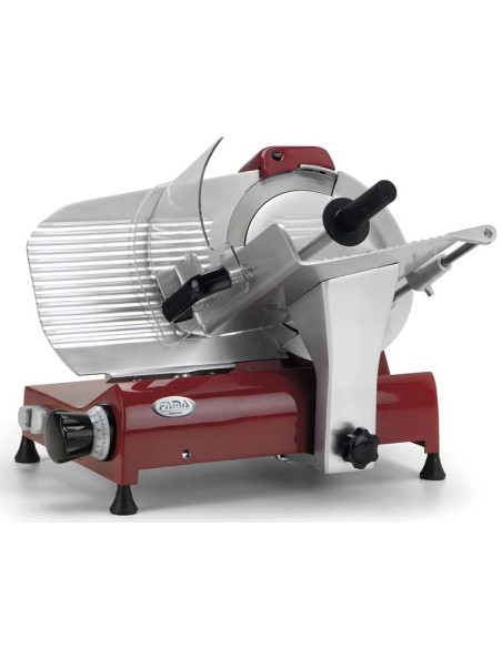 Affettatrice a Gravità Rossa Lama 300 Alluminio Anodizzato - 300ROSSA