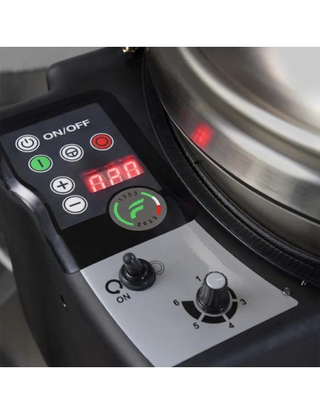 Lavatartufo Elettrico con Variatore Velocità Capacità di Carico 18kg