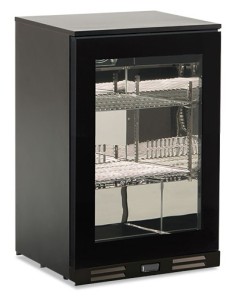 Frigorifero Bevande Sotto Banco Nero Capacità 121Lt - COLD BAR100 BLK