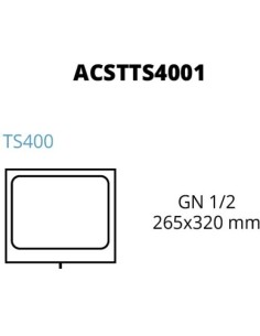 Stampo GN1/2 per Termosigillatrice Fimar Modello TS400