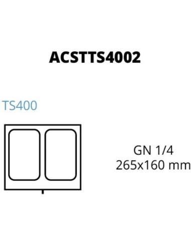 Stampo GN1/4 per Termosigillatrice Fimar Modello TS400