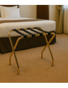 Reggivalige per Hotel Acciaio Ottonato 2 Quantità - RVOTTONE