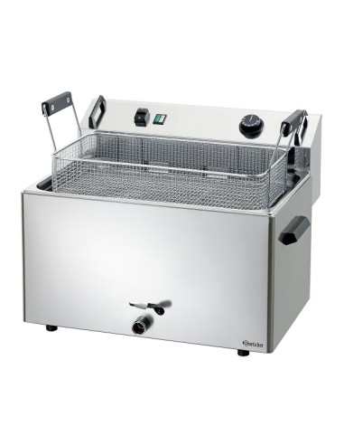 Friggitrice Elettrica per Pasticceria Vasca Grande da 16 Lt - FRIP16