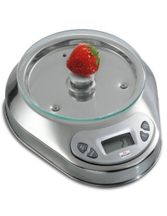 Bilancia da Cucina con Divisione 1gr e Peso Max 5 kg - LIBRA5/1 INOX