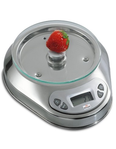 Bilancia da Cucina con Divisione 1gr e Peso Max 5 kg - LIBRA5/1 INOX