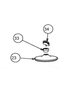 Coperchio Cioccolatiera Lucidato LOLA3 SPM